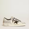 Herren-Sneaker Stardan LTD aus Nappa und Leder mit Stern aus Wildleder und Fersenlasche aus Leder