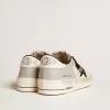 Herren-Sneaker Stardan LTD aus Nappa und Leder mit Stern aus Wildleder und Fersenlasche aus Leder