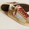 Herren-Sneaker Stardan LTD in Silber mit hellblauem Lederstern und Nubuk-Einsätzen Herren-Sneaker Stardan LTD in Silber mit hellblauem Lederstern und Nubuk-Einsätzen