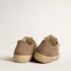 Herren-Sneaker V-Star aus taubengrauem Wildleder mit weißem Nappalederstern Herren-Sneaker V-Star aus taubengrauem Wildleder mit weißem Nappalederstern