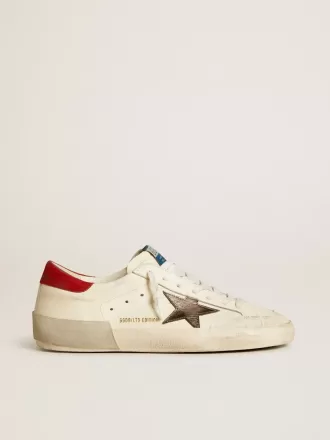 Herren-Super-Star LTD aus Nappa mit metallischem Stern und Nubuk-Fersenlasche
