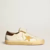 Herren-Super-Star LTD aus Nappaleder mit Wildlederstern und brauner Fersenlasche Herren-Super-Star LTD aus Nappaleder mit Wildlederstern und brauner Fersenlasche