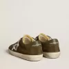 Herren-Super-Star LTD aus Wildleder mit metallischem Lederstern und Leder-Fersenlasche