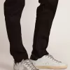 Herren-Super-Star mit Wildlederstern und blauer Fersenlasche Herren-Super-Star mit Wildlederstern und blauer Fersenlasche