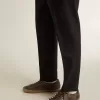 Herren-Superstar mit Stern und Fersenlasche aus braunem Leder in Used-Optik