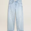 Herrenhose aus Denim mit Used-Effekt Herrenhose aus Denim mit Used-Effekt