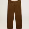 Herrenhose aus dunkelolivfarbenem Cord Herrenhose aus dunkelolivfarbenem Cord