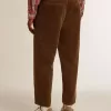 Herrenhose aus dunkelolivfarbenem Cord Herrenhose aus dunkelolivfarbenem Cord