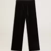 Herrenhose in schwarzem Samtoptik Herrenhose in schwarzem Samtoptik