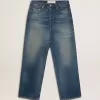 Herrenjeans mit lockerer Passform und mittlerer Waschung Herrenjeans mit lockerer Passform und mittlerer Waschung