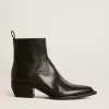 Herrenstiefel Debbie aus schwarzem Leder