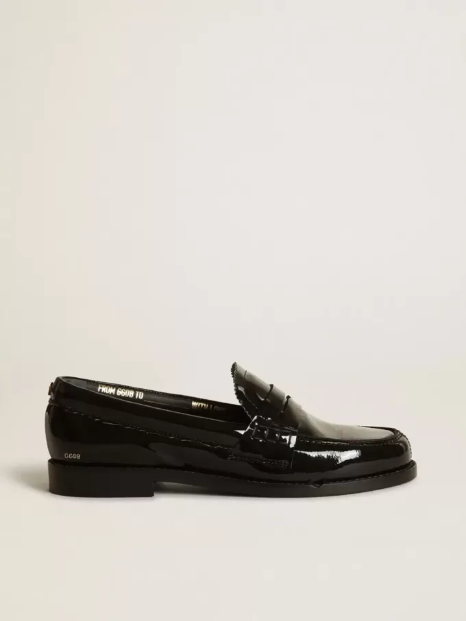 Jerry Loafer aus schwarzem Lackleder Jerry Loafer aus schwarzem Lackleder