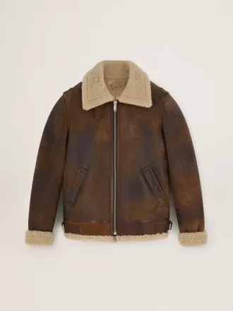 Journey Collection Arvel Shearling-Jacke