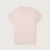 Journey T-Shirt für Mädchen aus rosa Baumwolljersey mit digitalem Maskottchen-Print Journey T-Shirt für Mädchen aus rosa Baumwolljersey mit digitalem Maskottchen-Print