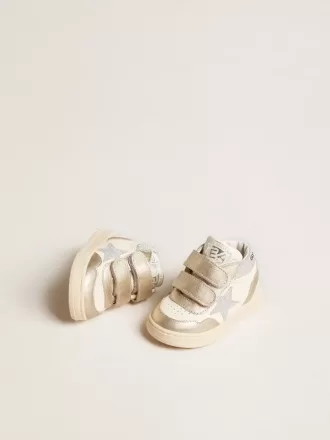 June Junior aus Nappa- und Metallic-Leder mit Glitzerstern