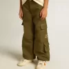 Kinder-Cargohose in Militärgrün