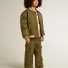 Kinder-Cargohose in Militärgrün