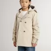 Kinder-Trenchcoat mit herausnehmbarer Innenweste Kinder-Trenchcoat mit herausnehmbarer Innenweste