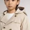 Kinder-Trenchcoat mit herausnehmbarer Innenweste Kinder-Trenchcoat mit herausnehmbarer Innenweste