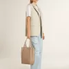 Leichtes weißes Leinen-T-Shirt für Damen mit Aufdruck