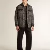 Lightstar für Herren aus weißem Leder und schwarzem Mesh mit schwarzem TPU-Stern Lightstar für Herren aus weißem Leder und schwarzem Mesh mit schwarzem TPU-Stern
