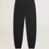 Marineblaue Jogginghose