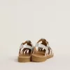 Maxime Junior Sandalen in Silber mit Mikroglitter