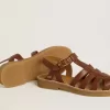 Maxime Young Sandalen aus braunem Leder
