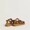 Maxime Young Sandalen aus braunem Leder