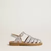 Maxime Young Sandalen in Silber mit Mikroglitter