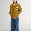 Mädchenjeans in mittlerer Waschung mit Print Mädchenjeans in mittlerer Waschung mit Print