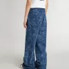 Mädchenjeans in mittlerer Waschung mit Print Mädchenjeans in mittlerer Waschung mit Print