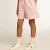 Mädchenshorts in Rosa mit weißem Stern Mädchenshorts in Rosa mit weißem Stern