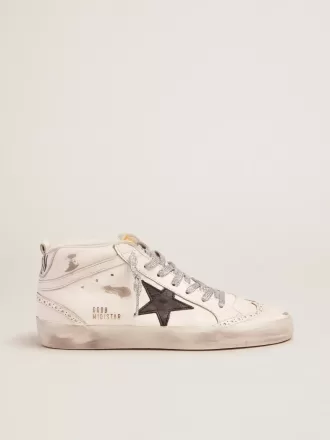 Mid Star für Damen mit laminierter Fersenlasche und Glitzerschnürsenkeln