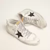Mid Star für Damen mit laminierter Fersenlasche und Glitzerschnürsenkeln