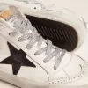 Mid Star für Damen mit laminierter Fersenlasche und Glitzerschnürsenkeln