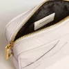 Mini Star Bag aus butterweißem Leder mit Ton-in-Ton-Stern Mini Star Bag aus butterweißem Leder mit Ton-in-Ton-Stern