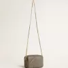 Mini Star Bag aus salbeigrünem Leder mit farblich abgestimmtem Stern