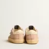 Old School Young aus rosa Wildleder mit cremefarbenem Lederstern und Fersenlasche