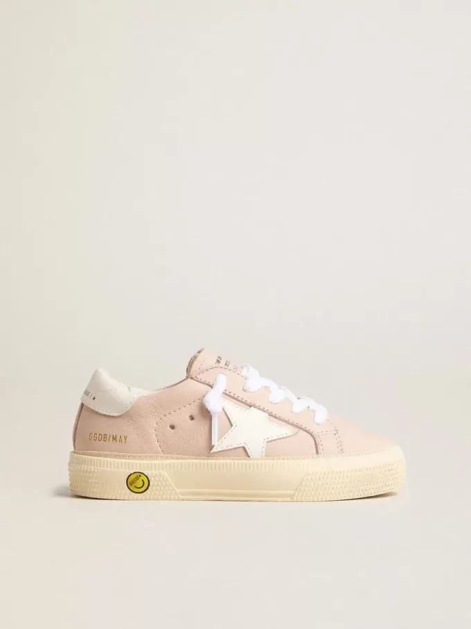 Pink May Teen mit weißem Lederstern