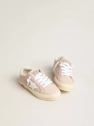 Pink May Teen mit weißem Lederstern