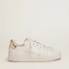 Purestar Sneakers für Damen mit goldfarbener Fersenlasche Purestar Sneakers für Damen mit goldfarbener Fersenlasche