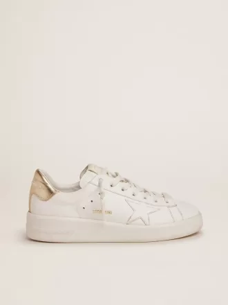 Purestar Sneakers für Damen mit goldfarbener Fersenlasche