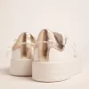 Purestar Sneakers für Damen mit goldfarbener Fersenlasche Purestar Sneakers für Damen mit goldfarbener Fersenlasche