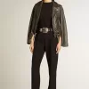 Regular-Fit-T-Shirt für Damen in Schwarz mit Used-Look Regular-Fit-T-Shirt für Damen in Schwarz mit Used-Look