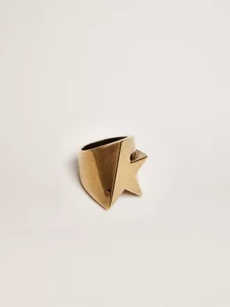 Ring in Antikgoldfarbe