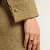 Ring in Antikgoldfarbe mit flexiblen Gliedern