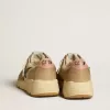 Running Sole LTD aus Nylon und Nubukleder mit Lederstern und Fersenlasche Running Sole LTD aus Nylon und Nubukleder mit Lederstern und Fersenlasche