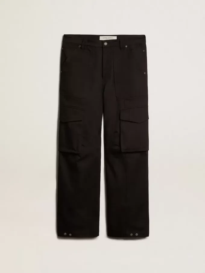 Schwarze Cargohose Schwarze Cargohose