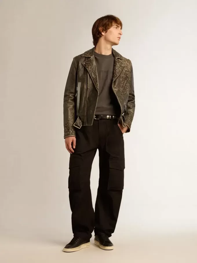 Schwarze Cargohose Schwarze Cargohose